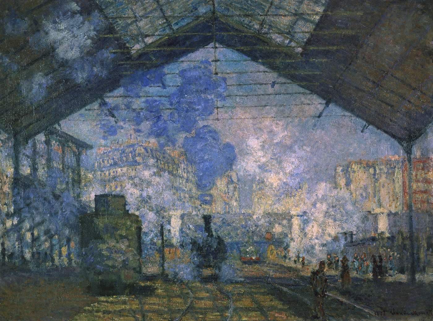 Gare Saint Lazare - Monet