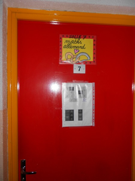 salle de maths/allemand salle de maths/allemand