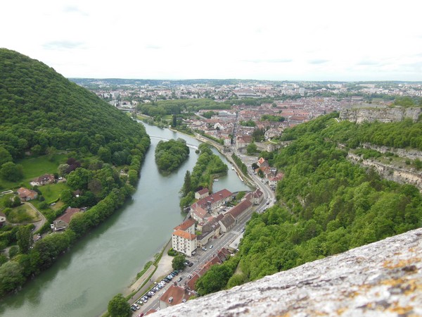 Besançon vue depuis la citadelle... Besançon vue depuis la citadelle...